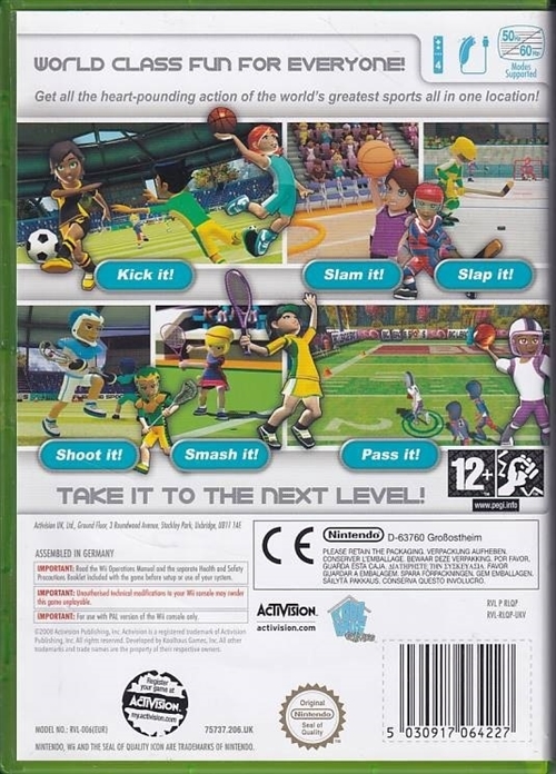 World Championship Sports - Wii (B Grade) (Genbrug)
